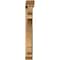 Ekena Millwork Olympic Traditional Smooth Bracket w/ Offset Brace, Western Red Cedar, 5 1/2"W x 30"D x 42"H BKT0604X30X42OLY01SWR - alternate 3